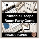 Pirate's Plunder Printable Escape Room