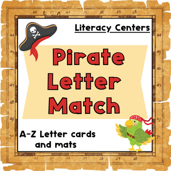 Preview of Pirate theme Letter Match