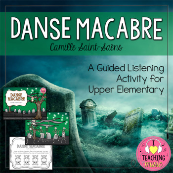 Preview of Danse Macabre Guided Listening Activity for Upper Elementary