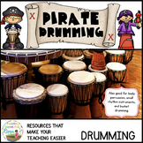 Pirate Bucket Drumming