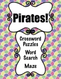 Magic Tree House - Pirates Past Noon!  2 Crosswords, Word 