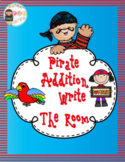 Pirates Addition Write the Room