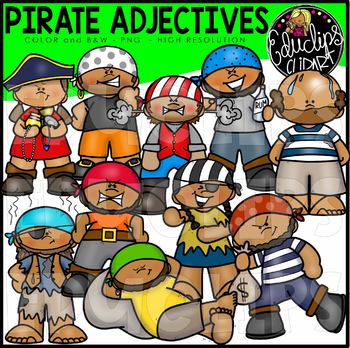 Pirates Clip Art Set {Educlips Clipart}