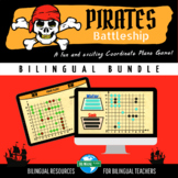 BATTLESHIP Coordinate Plane Plotting Points - Digital/Prin