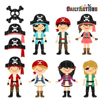 cute pirate hat clip art