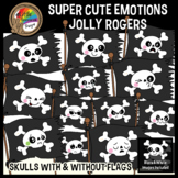 Pirates Clipart | Emotions and Feelings | Pirate Flag Face