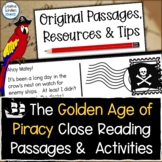 Pirates Close Reading Passages, Activities and Research Resource