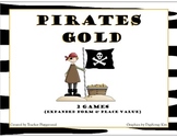 Pirates Gold Math Games: Place Value (2 games/5 Levels)