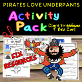 Pirates Love Underpants 6 Resource Activity Pack