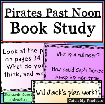 Preview of Magic Tree House Activities Pirates Past Noon