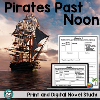 Preview of Pirates Past Noon Quiz and Comprehension Questions  | Magic Treehouse