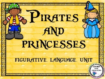 Preview of Pirates & Princesses - Figurative Language Unit