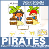 Pirates - Pronouns, Plurals, and Quantity Concepts 