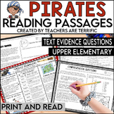 Pirates Reading Passages Print & Read