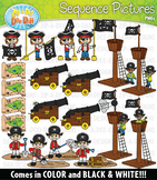 Pirates Sequence Action Pictures Clipart {Zip-A-Dee-Doo-Da