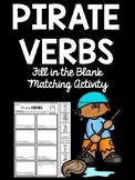 Pirates Verbs Fill-in-the-Blank Matching Activity Parts of