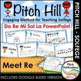 Pitch Hill Introduce Re POWERPOINT Practice Do Re Mi Sol and La