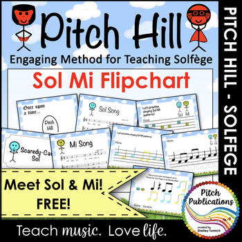 Preview of Pitch Hill: Introduce Sol Mi {FLIPCHART} FREEBIE