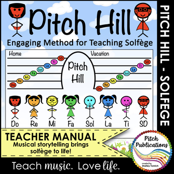 Preview of Pitch Hill: Method for Teaching Solfege - Teacher's Manual + 19 Music Lessons
