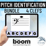Pitch Identification BUNDLE Music Theory Boom Cards