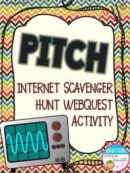 Preview of Pitch and Acoustics Internet Scavenger Hunt WebQuest Activity