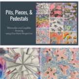 Pits, Pieces, & Pedestals: Linear Perspective Designs with