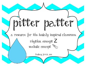 Preview of Pitter Patter: Rhythm and Melody Slides for the Kodaly Classroom