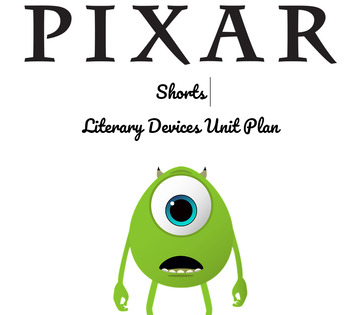 Preview of Pixar Shorts Literary Devices Unit Plan