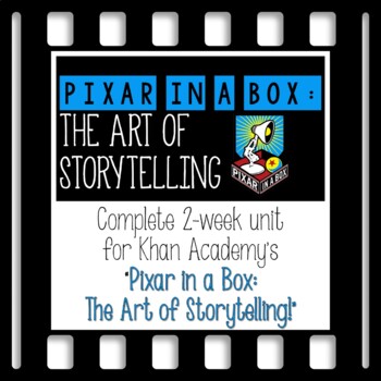 Preview of Pixar in a Box: The Art of Storytelling FILLABLE Activities and Complete Unit