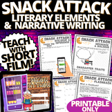 Pixar shorts teaching literary elements theme, plot, flash