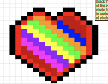 Pixel Heart Suncatcher/ Rainbow Maker – Meowroyaleart