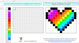 Pixel Art/ Color by Number FREEBIE! Digital Interactive Go