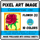 Pixel Art Commercial Use Images | Flower 3 | For Google Sh