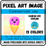 Pixel Art Commercial Use Images | Kawaii Ice Cream | For G