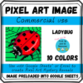 Pixel Art Commercial Use Images | Ladybug | For Google She