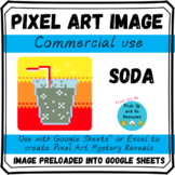 Pixel Art Commercial Use Images | Soda | For Google Sheets