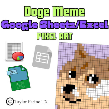 Preview of Pixel Art - Doge Meme