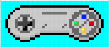 Preview of Pixel Art - Google Sheets / Excel