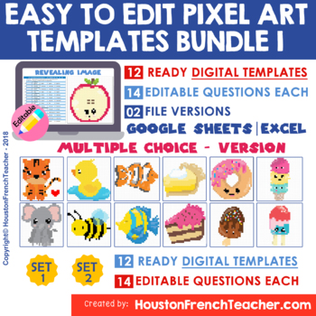 pixel art templates easy