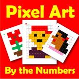 Pixel Art by the Numbers - Kinder and Grade 1