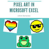 Pixel Art in Microsoft Excel/Google Sheets