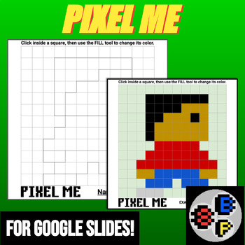 Preview of Pixel Me | Digital/Pixel Art | Beginning of the Year Activity