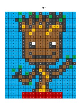 Pixel Color By Number Baby Groot Guardians Of The Galaxy And Avengers
