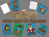 Pixel Color by Number - Guardians of the Galaxy BUNDLE - S