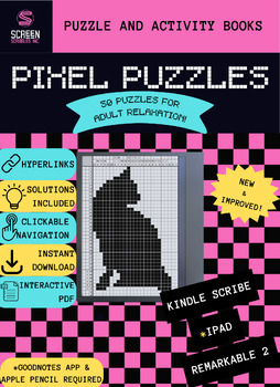 Preview of Pixel Puzzles | Nonograms For Kindle Scribe, Remarkable2, Ipad