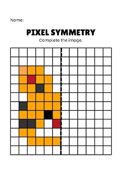 Preview of Pixel Symmetry Art