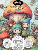 Pixie Coloring Pages For Kids : (+evaluation criteria) it'