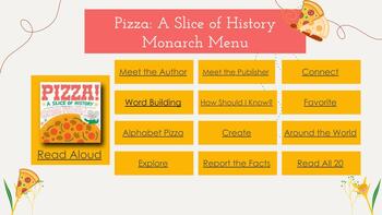 Preview of Pizza: A Slice of History Choice Board in Google Slides M24