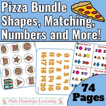 Preview of Pizza Math and Centers Activities