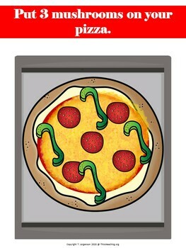 Pizza Adapted Story & Activities Preschool Special Education | TPT